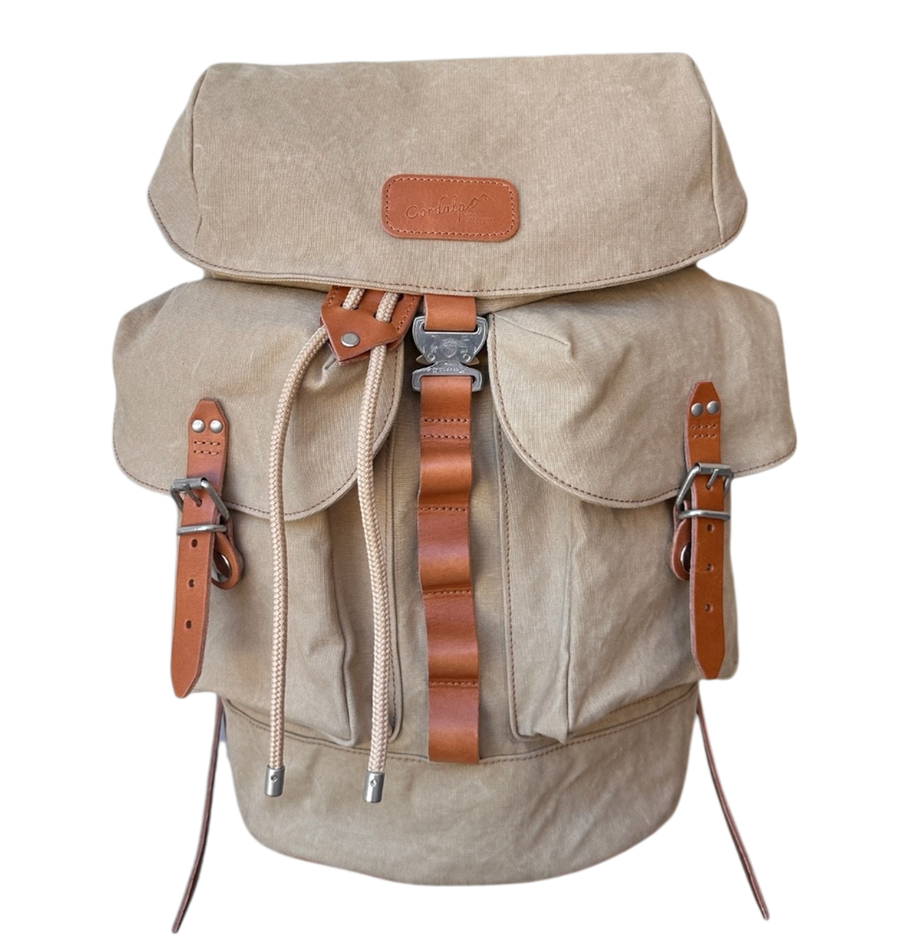 Cordalp - The Alpine Canvas 15L Rucksack - Sand