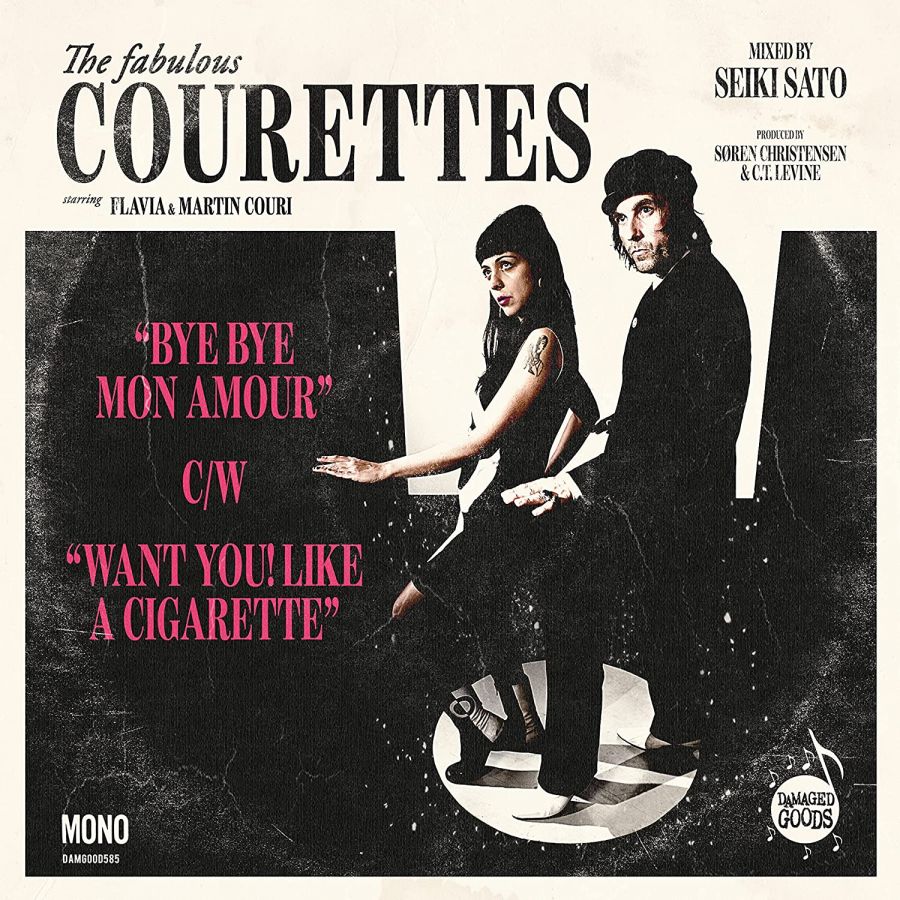 Courettes, The - Bye Bye Mon Amour/Want You (Pink Vinyl) - 7´
