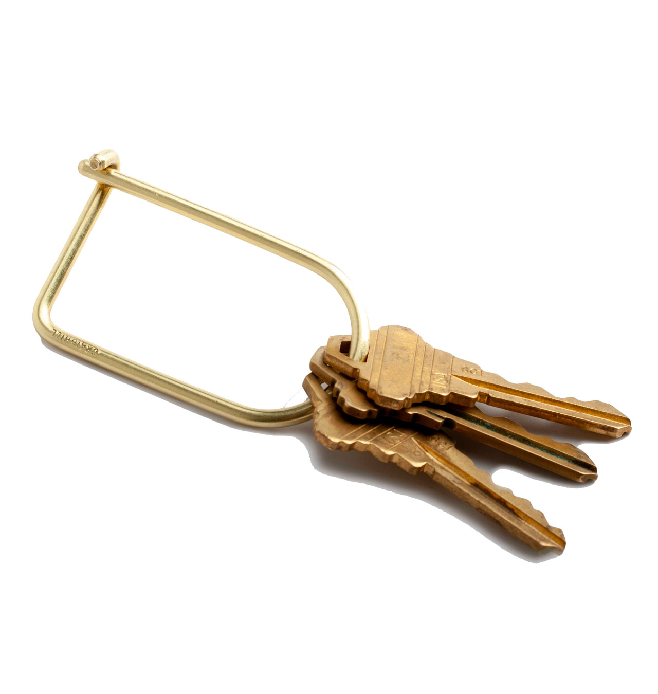 Craighill - Wilson Keyring - Brass