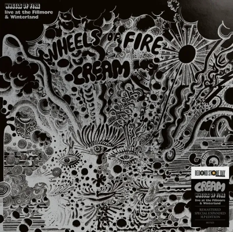 Cream - Wheels Of Fire: Live At The Fillmore Auditorium & Winterland Ballroom (R