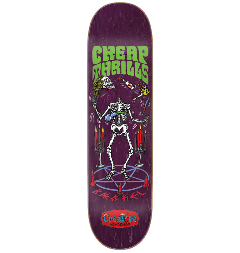 Creature---Baekkel-Cheap-Thrills-Skateboard-Deck---8.375