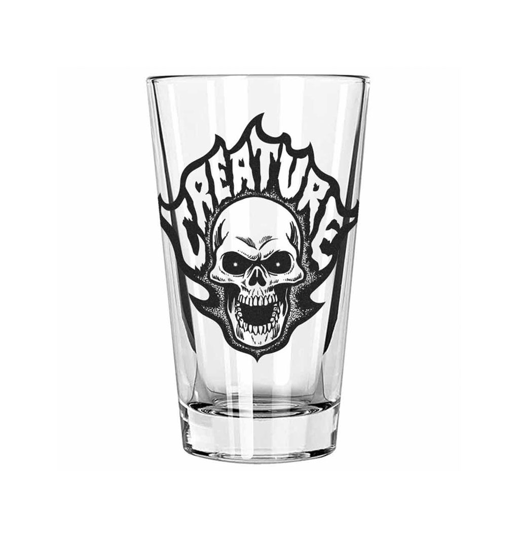 Creature---Bonehead-Flame-Pint-Glass