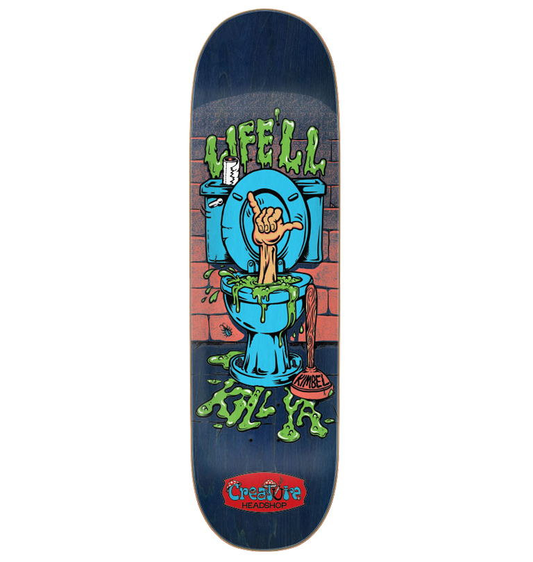Creature---Kimbel-Life-Kills-Skateboard-Deck---9