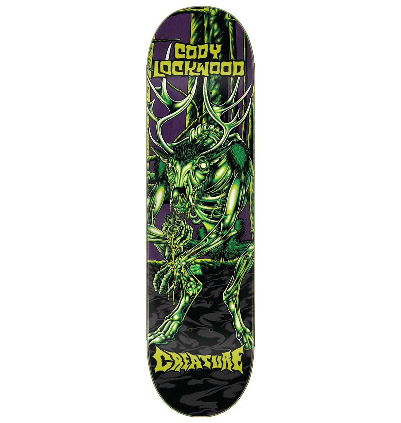 Creature Lockwood Swamp Lurker Skateboard Deck 8.38´´