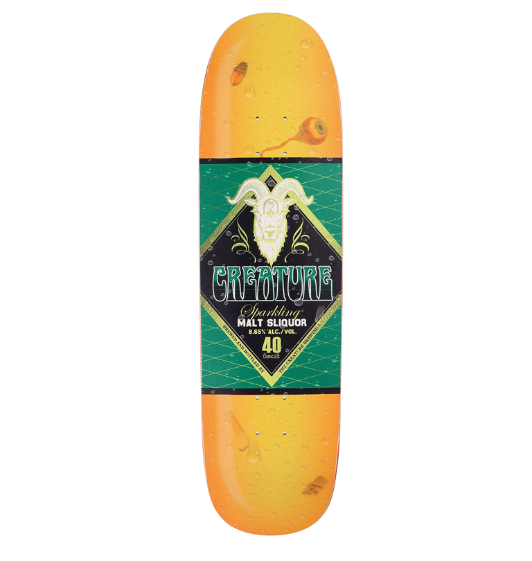 Creature - Malt Sliqour MD Everslick Skateboard Deck - 8.65´´