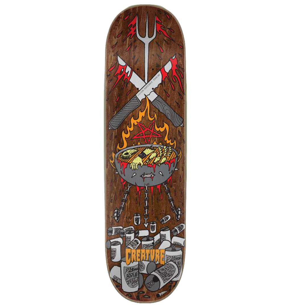 Creature - Martinez Stab-BQ Skateboard Deck - 8.6´´