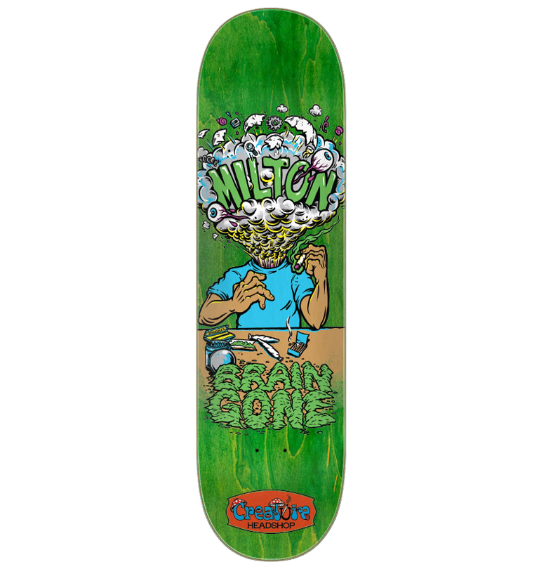 Creature - Milton Brain Gone Skateboard Deck - 8.6´´