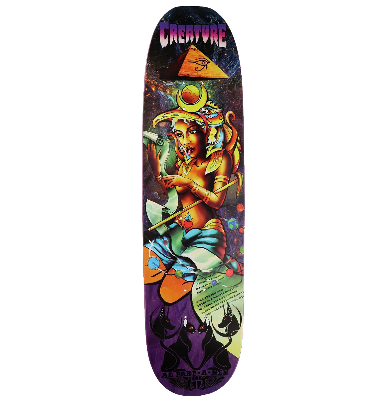 Creature - Partanen Emerald Tablet Skateboard Deck 8.8´ 
