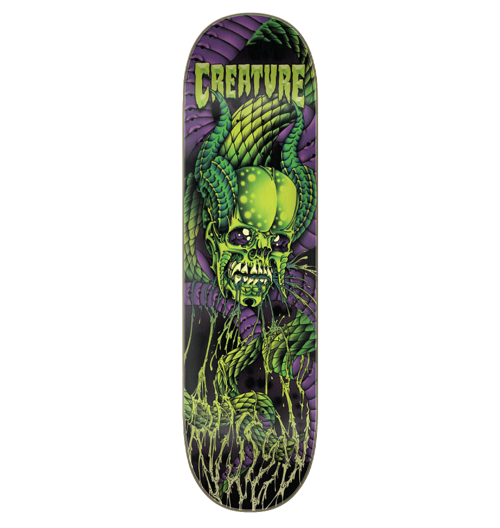 Creature---Pro-Deck-Russell-Serpent-Skull-Multi-Skateboard-Deck---8.6-1