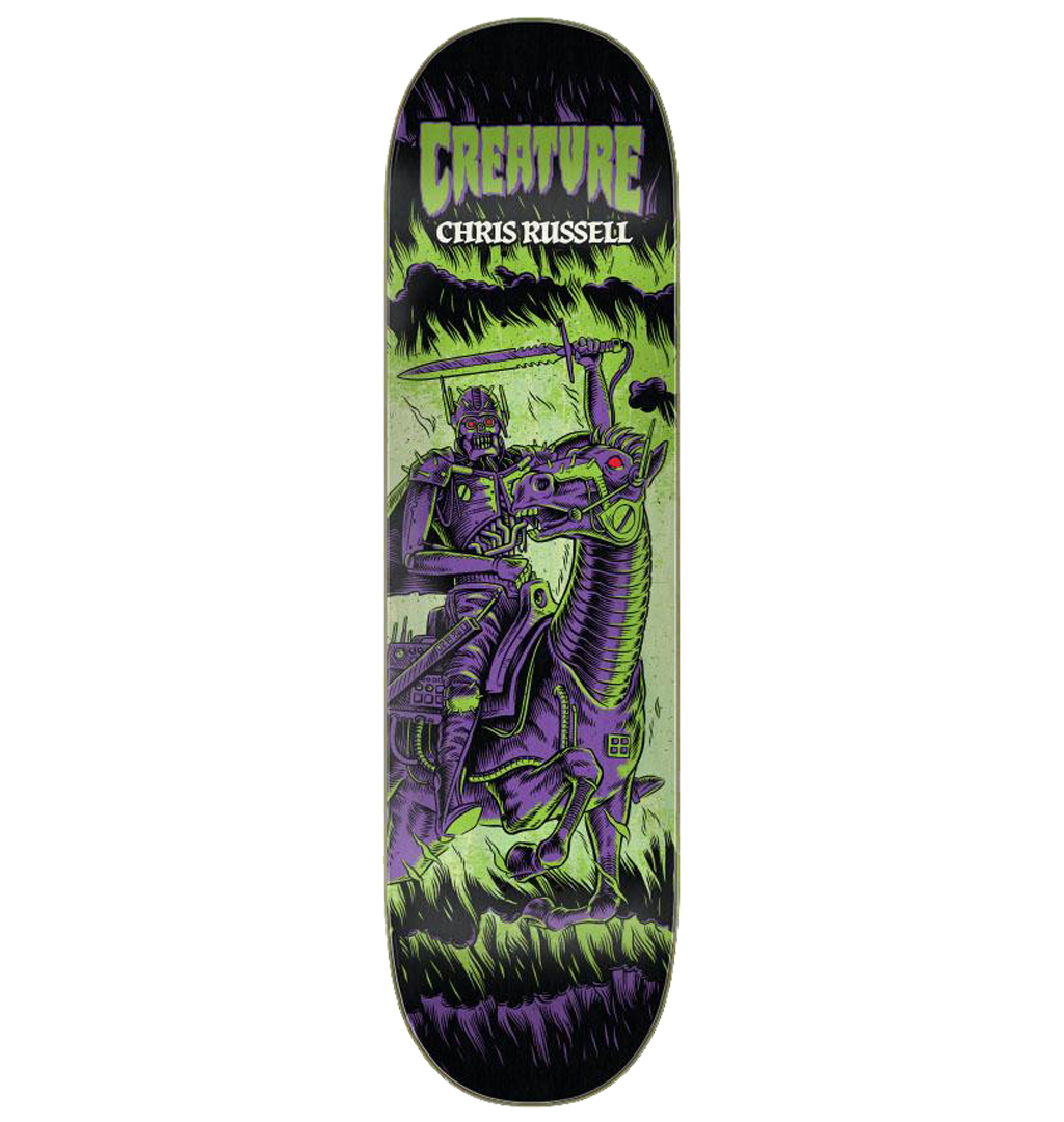 Creature VX Chris Russell Horseman Skateboard Deck 8.6´´ Sverige