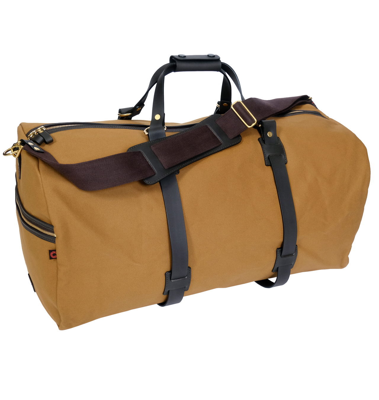Croots - British Twill Duffle Holdall Large - Tan