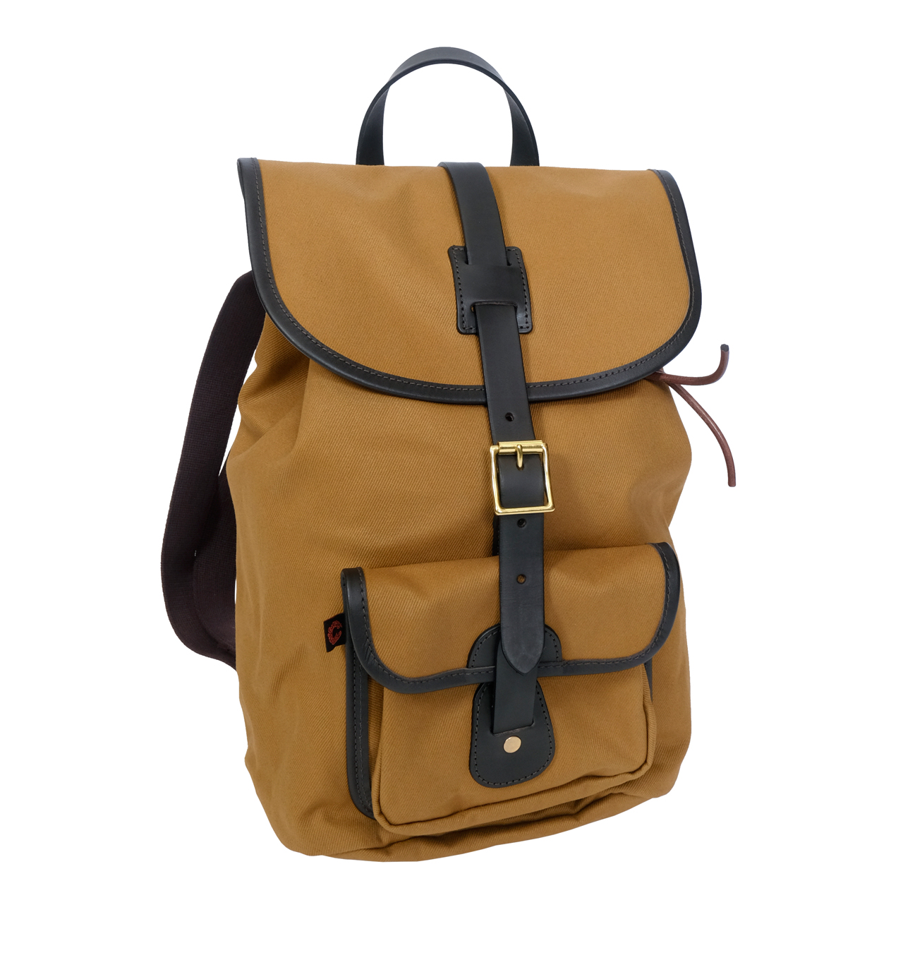 Croots - British Twill Rucksack Drawstring - Tan