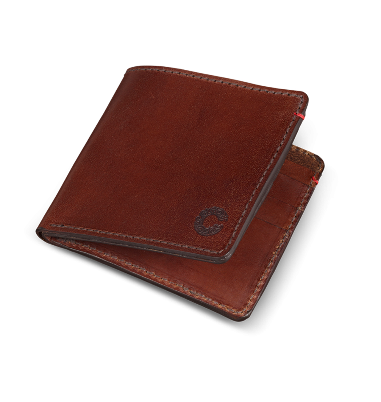 Croots - Vintage Leather Folding Wallet (Classic Style) - Port