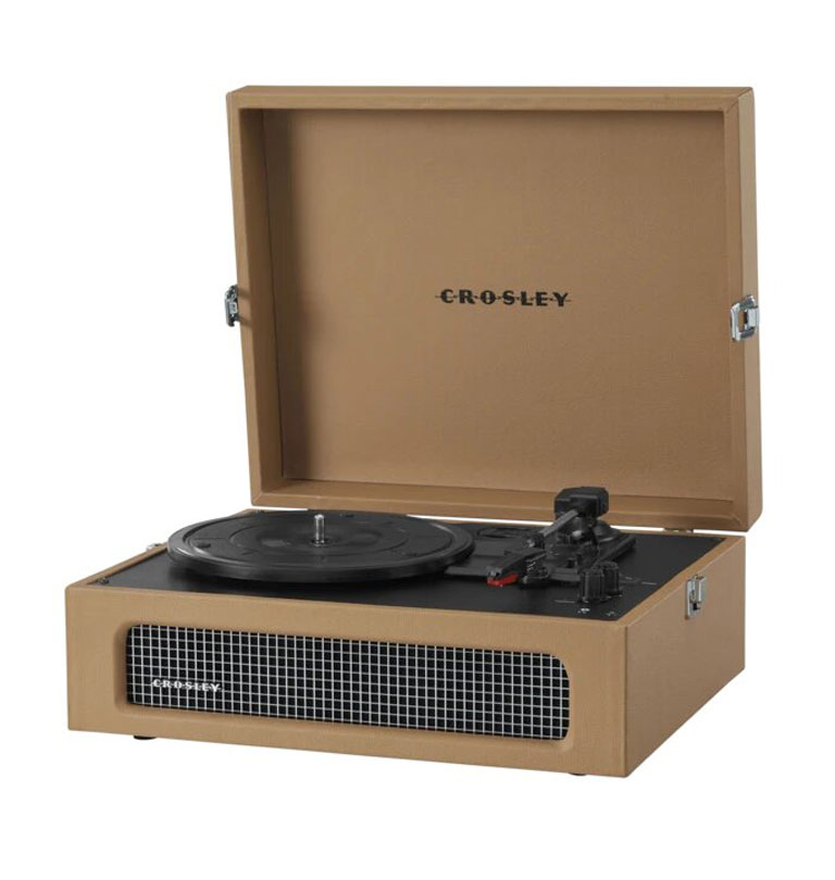 Crosley 2Way Bluetooth Voyager Record Player Tan
