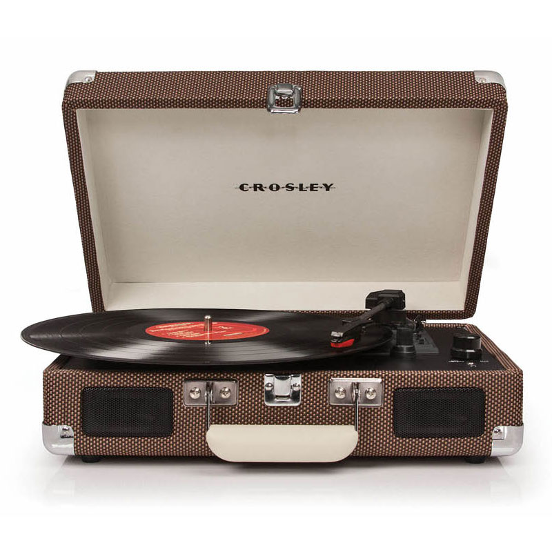 Crosley - Cruiser Deluxe Turntable - Tweed