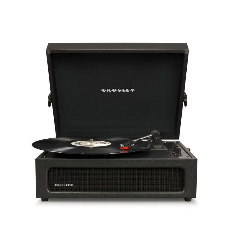 Crosley - 2-Way Bluetooth Voyager Record Player - Black