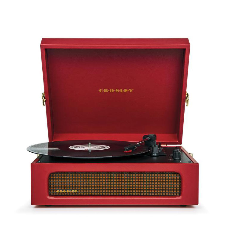 Crosley - 2-Way Bluetooth Voyager Record Player - Burgundy 