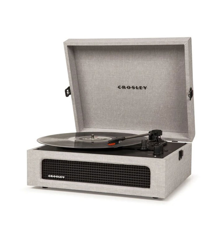 Crosley 2Way Bluetooth Voyager Record Player Grey