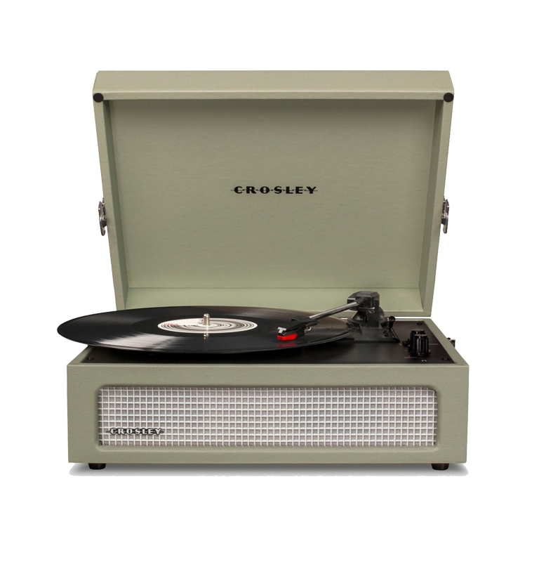 Crosley - 2-Way Bluetooth Voyager Record Player - Sage