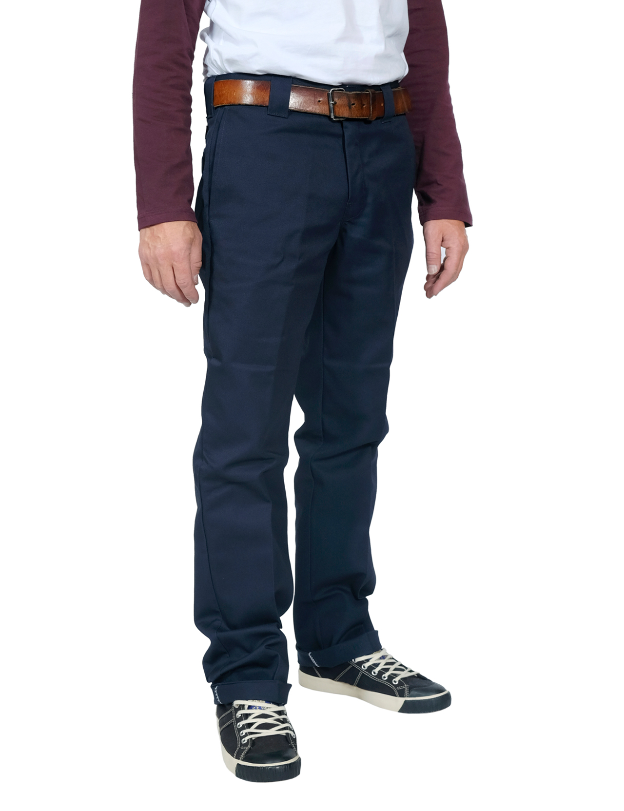 Dickies - 873 Slim Straight Regular Waist Work Pant - Dark Navy