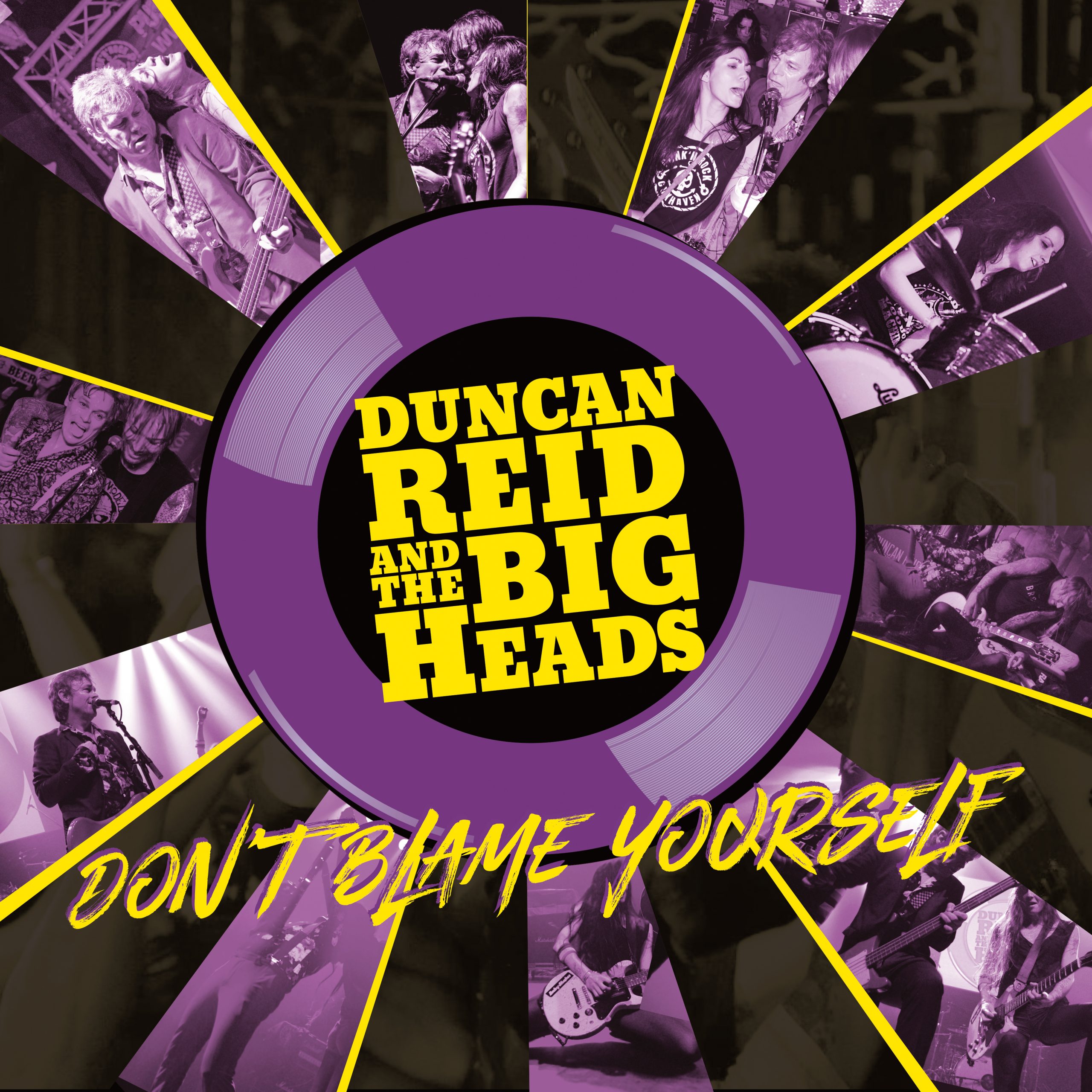 Duncan Reid And The Big Heads - Don´t Blame Yourself (Purple Vinyl) - LP