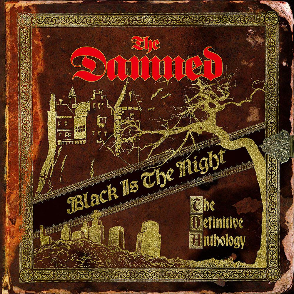 Damned, The - Black Is The Night (The Definitive Anthology)(Gold) - 4 x LP