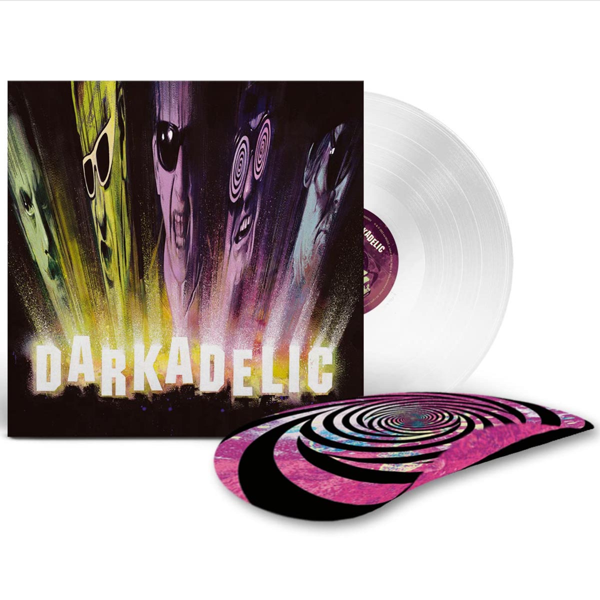 Damned, The - Darkadelic (Transparant + Slipmat) Gatefold - LP