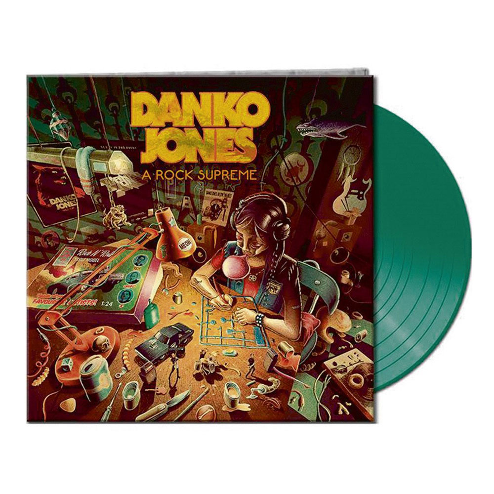 Danko Jones - A Rock Supreme (Green Clear) - LP