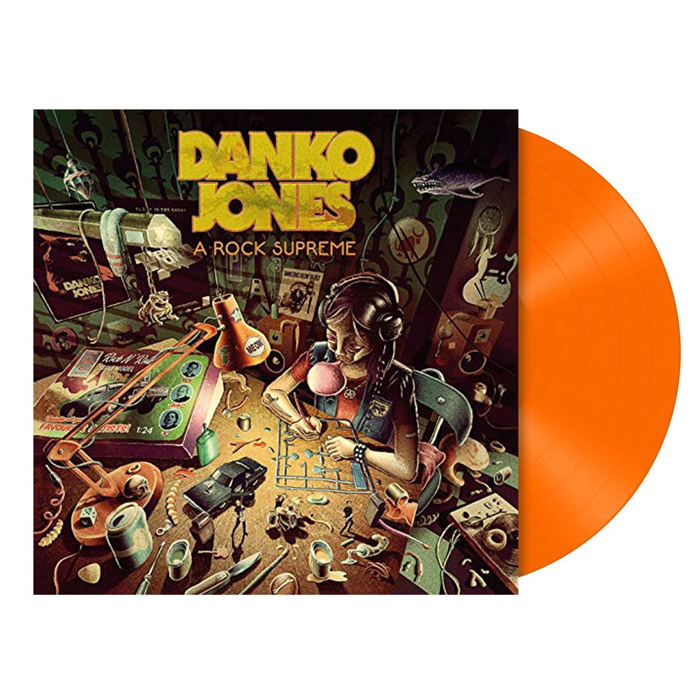 Danko Jones - A Rock Supreme (Orange Neon) - LP