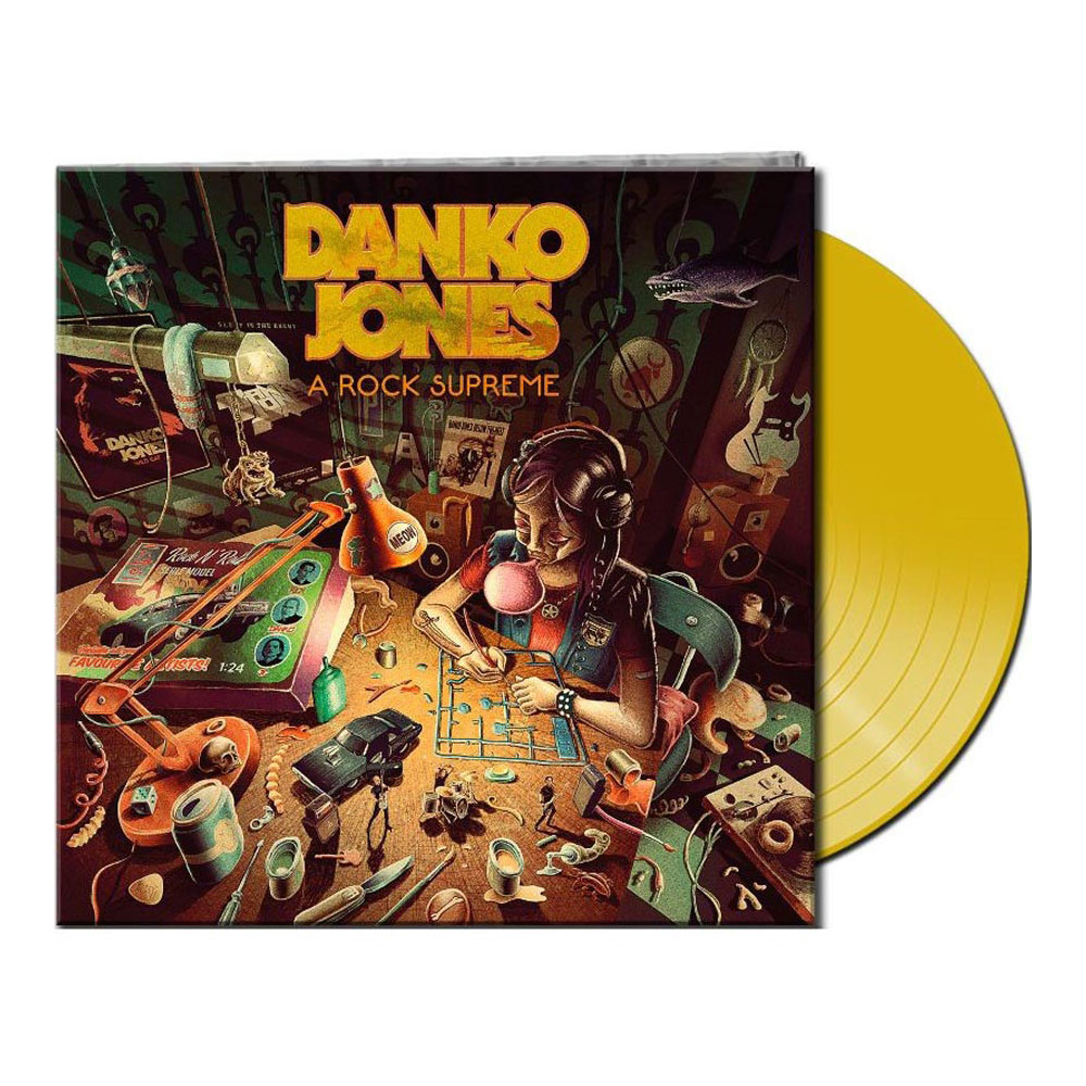 Danko Jones - A Rock Supreme (Clear Yellow. Exl Sweden) - LP