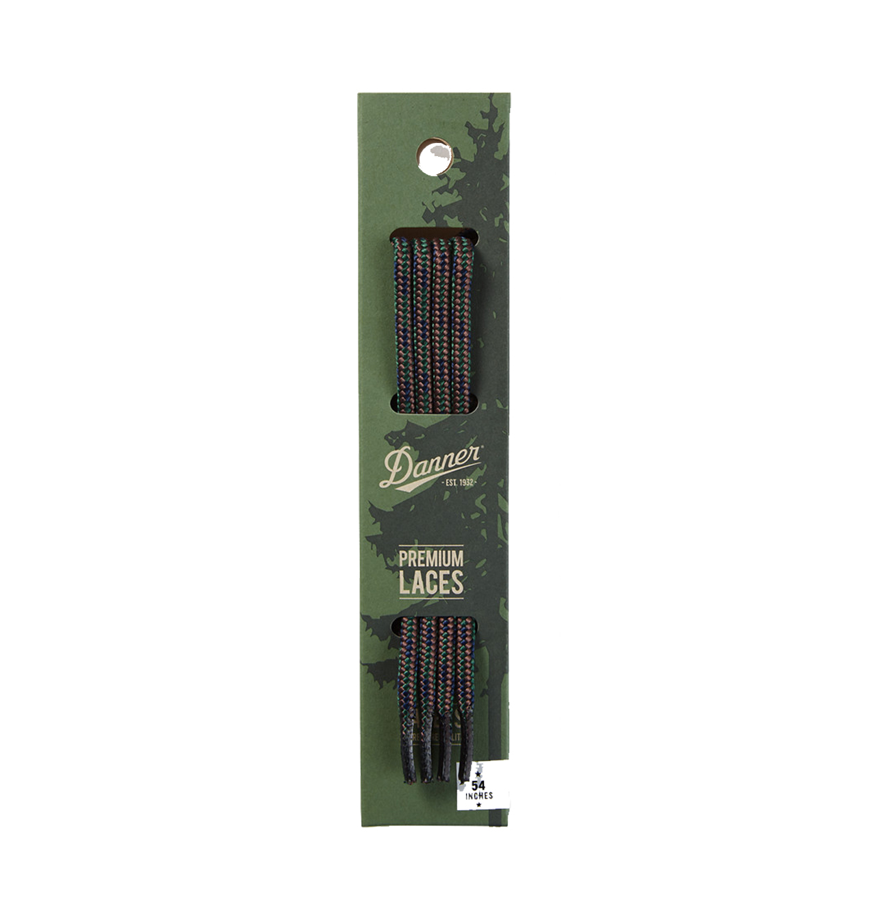 Danner - Laces 54 inches - Brown/Green/Blue