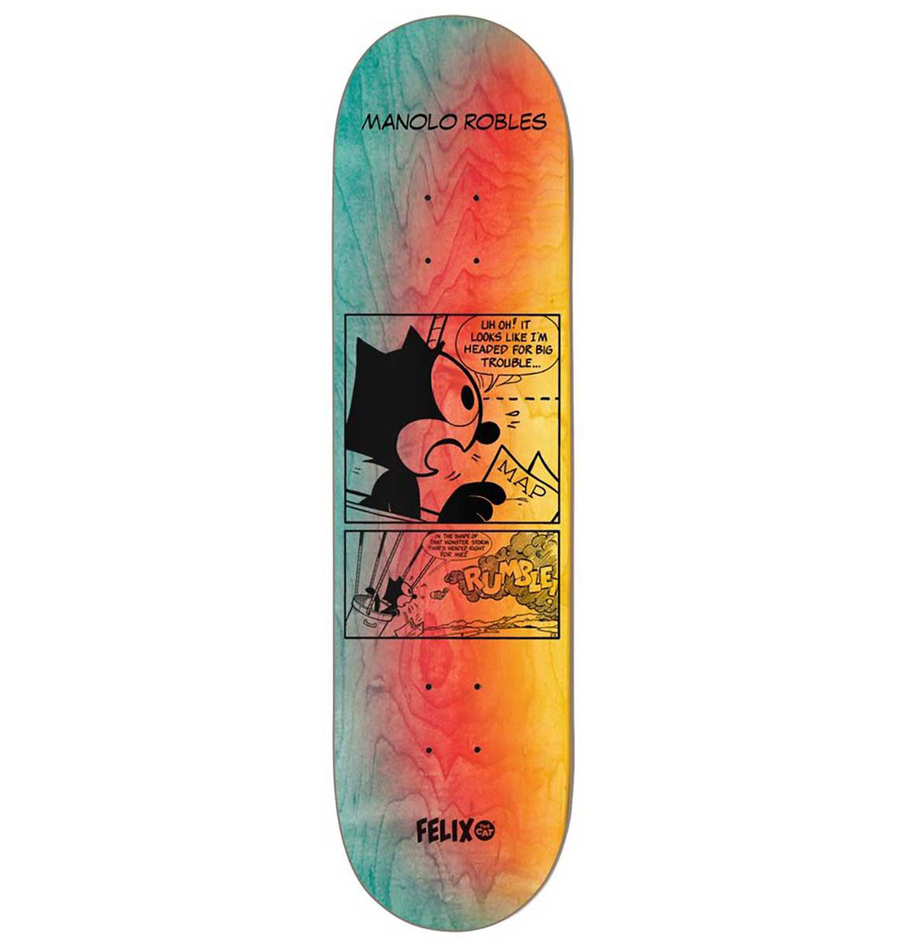 Darkstar - Manolo Robles Felix Future R7 Skateboard Deck 8.0´