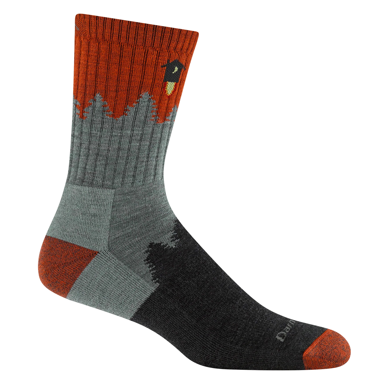 Darn Tough - Number 2 Micro Crew Midweight Hiking Socks - Seafoam