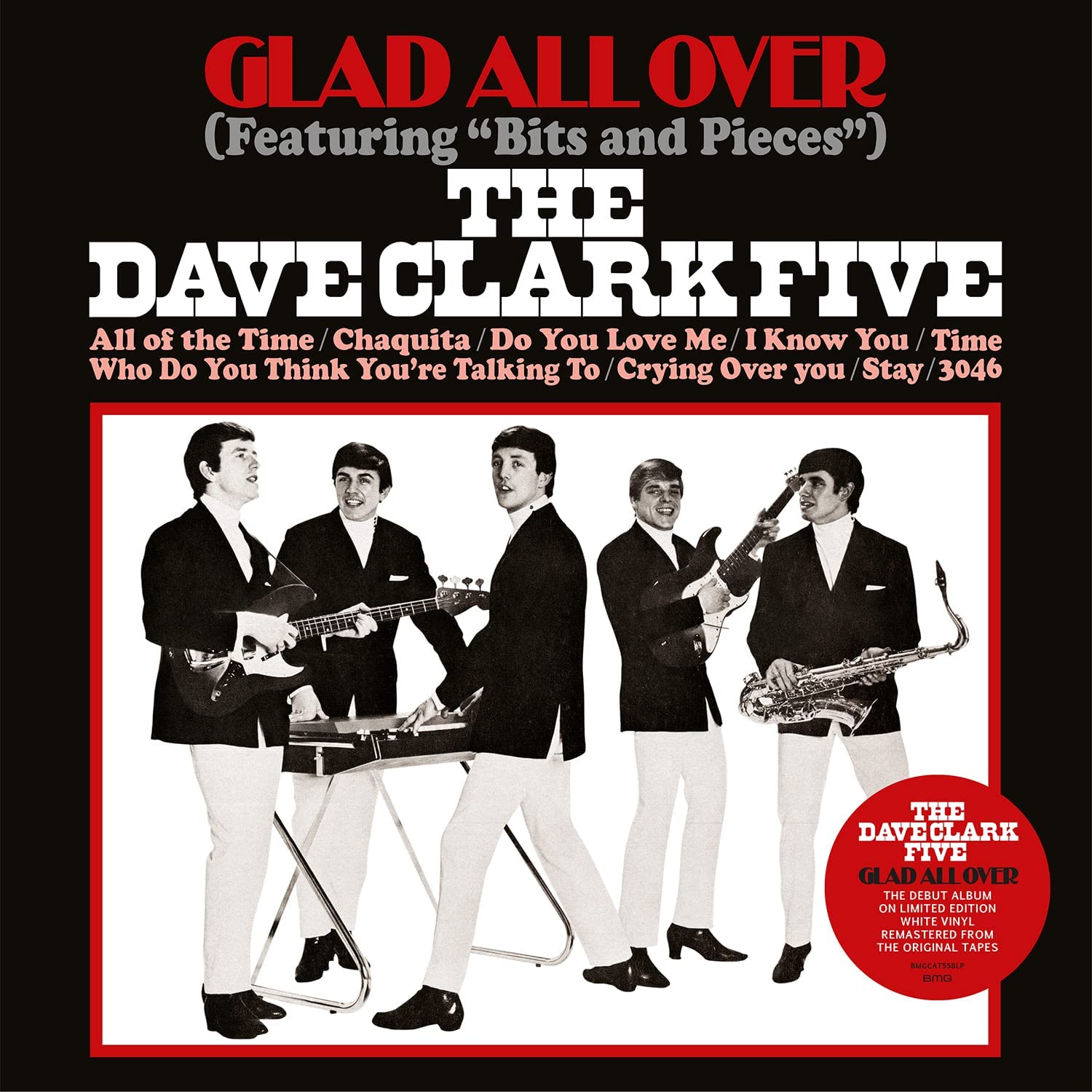 Dave Clark Five, The - Glad All Over (Remastered)(White Vinyl) - LP