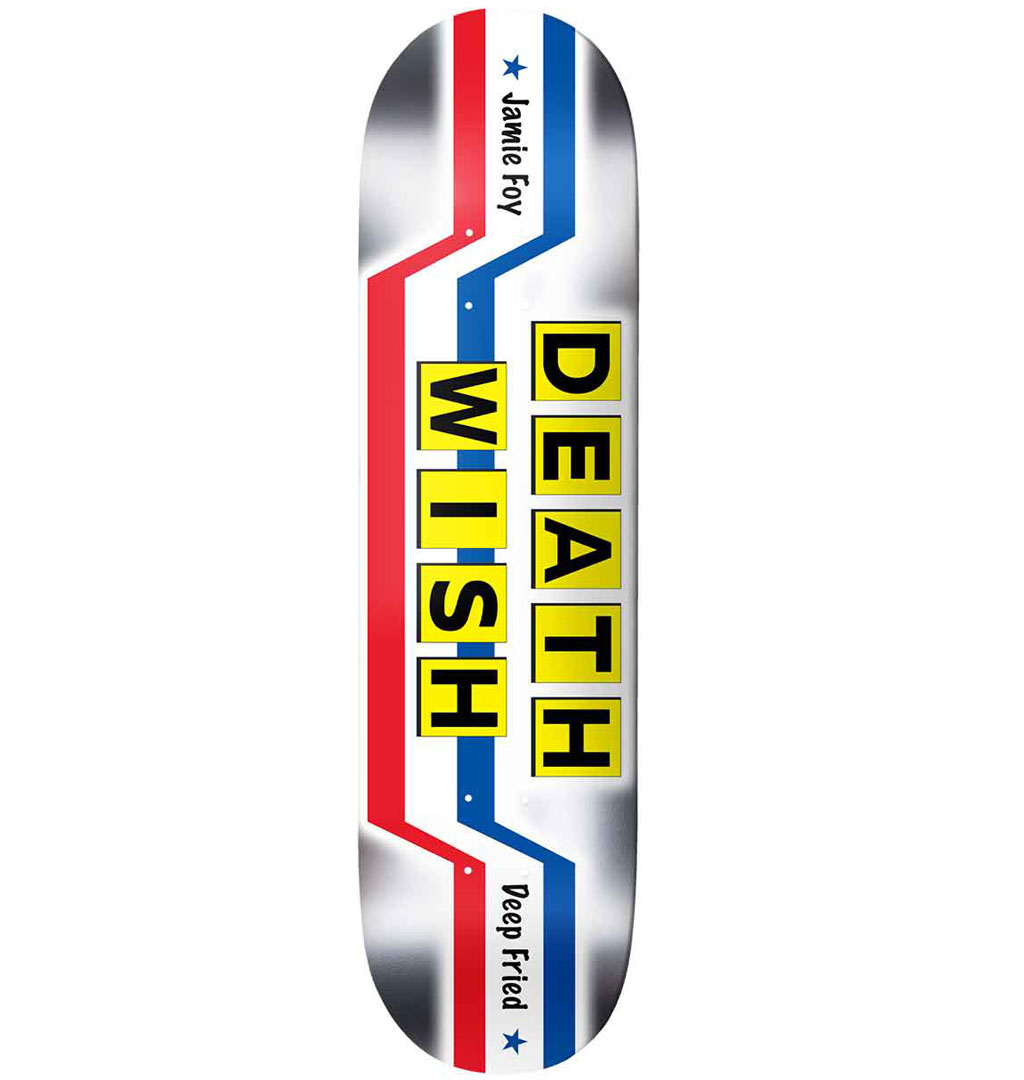 Deathwish - Foy Good Food Fast Skate Deck 8.5