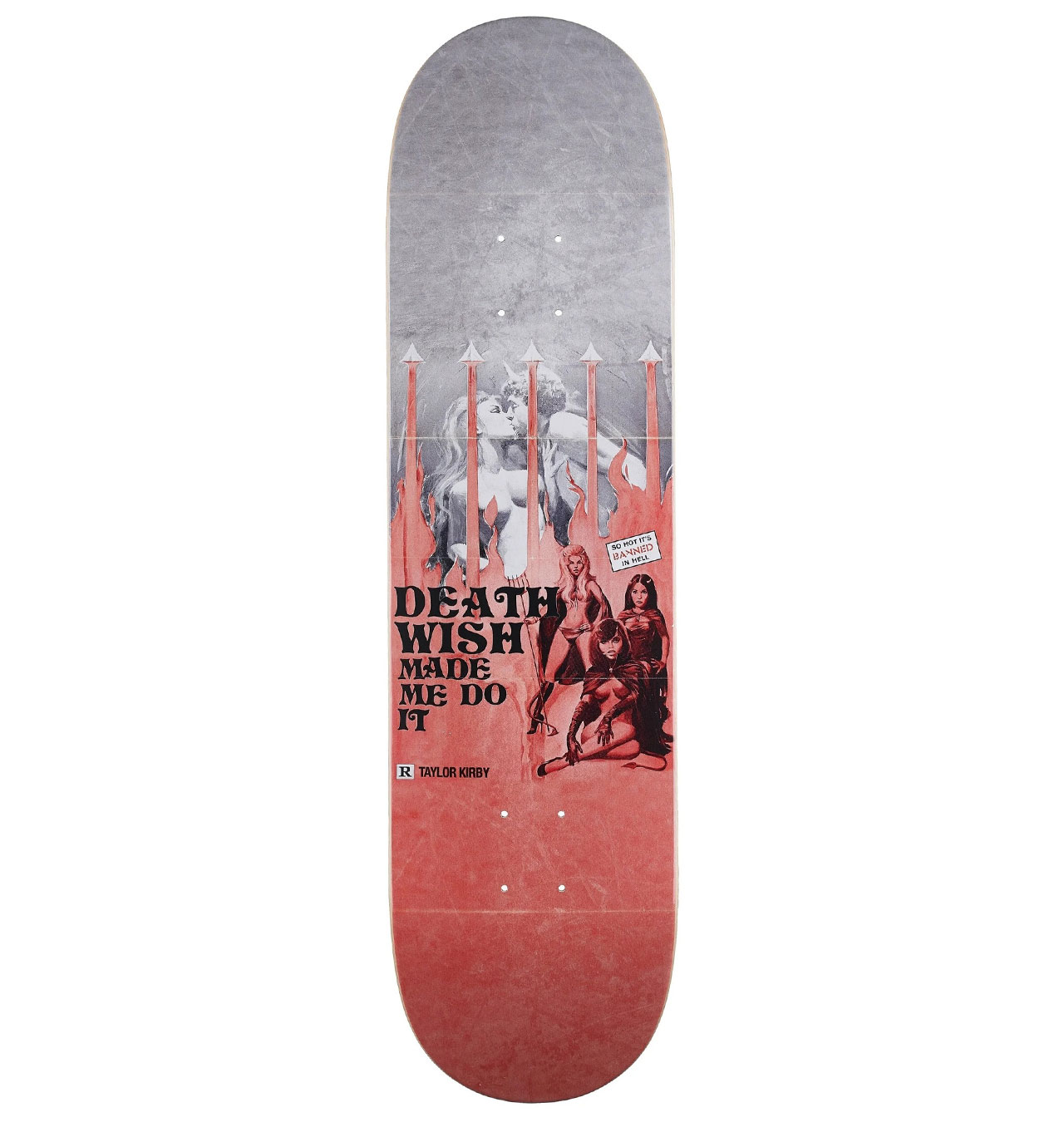 Deathwish - Kirby DW Made Me Do It Skateboard Deck - 8.25´