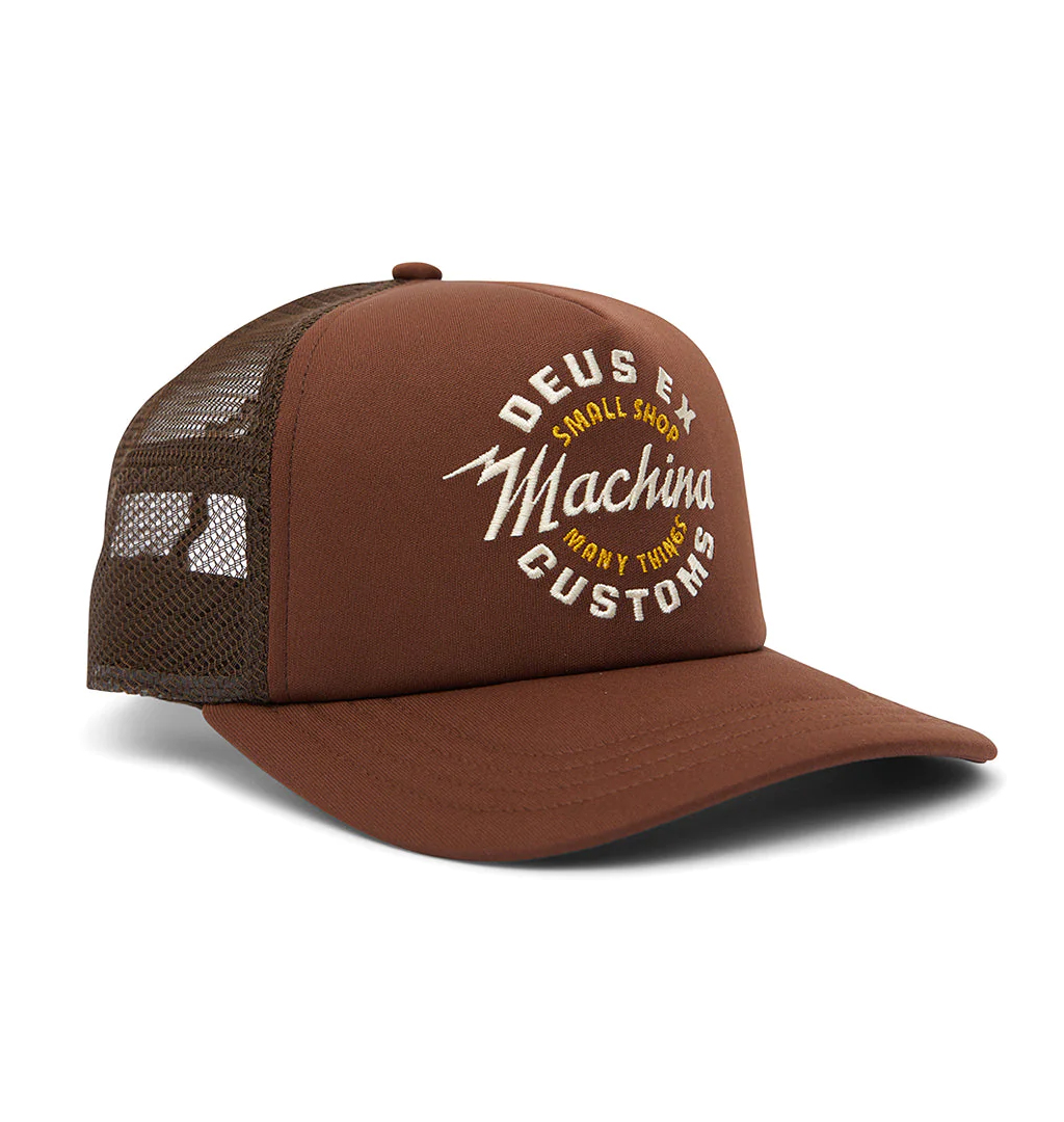 Deus---Amped-Circle-Trucker-Cap---Chocolate