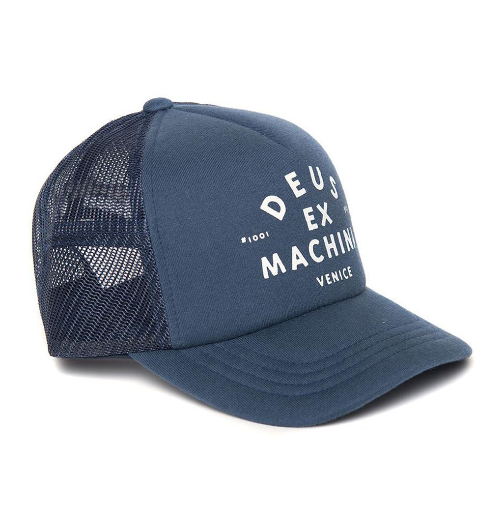 Deus - Austin Venice Trucker Cap - Mid Blue