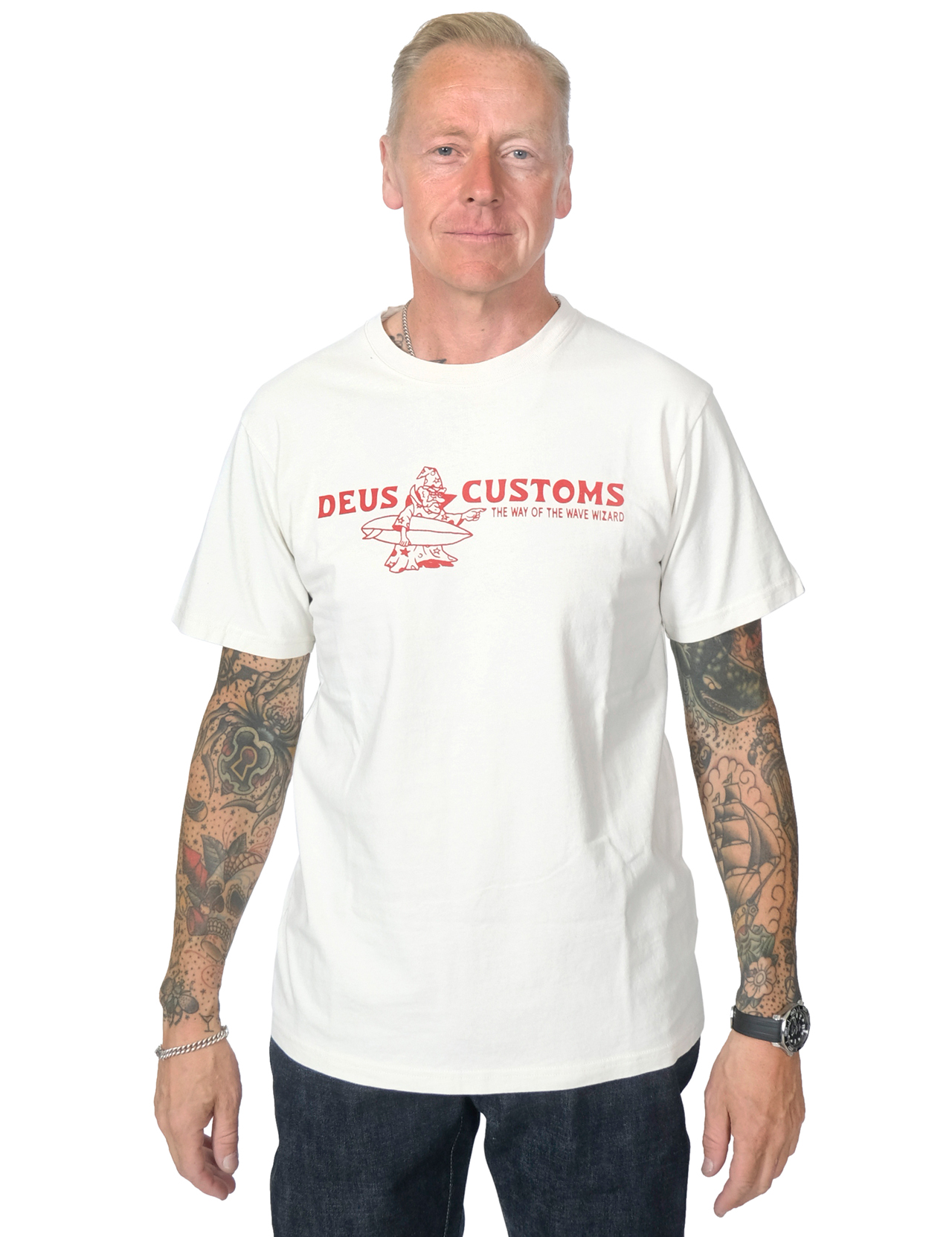 Deus - Cadabra Tee - Dirty White