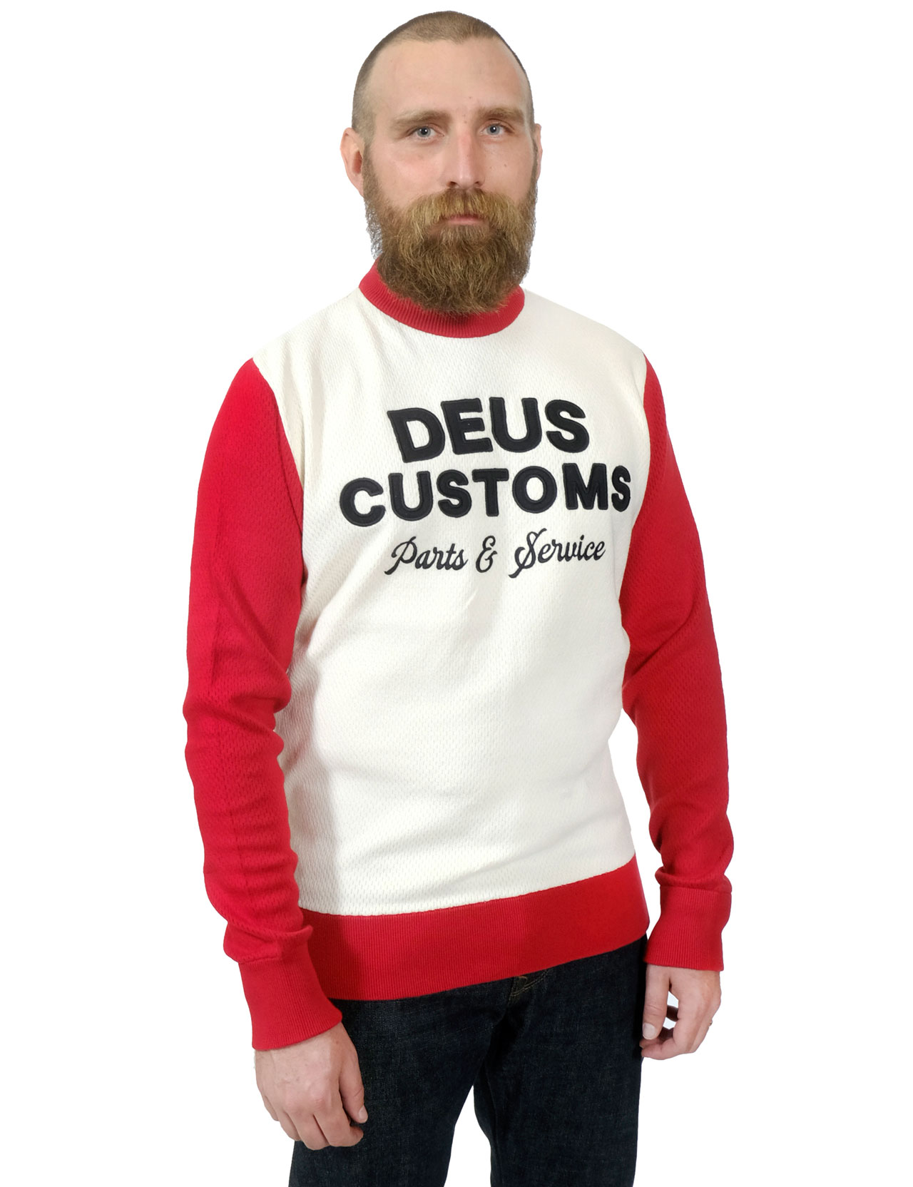 Deus - Charleys Moto Knit - Rocco Red