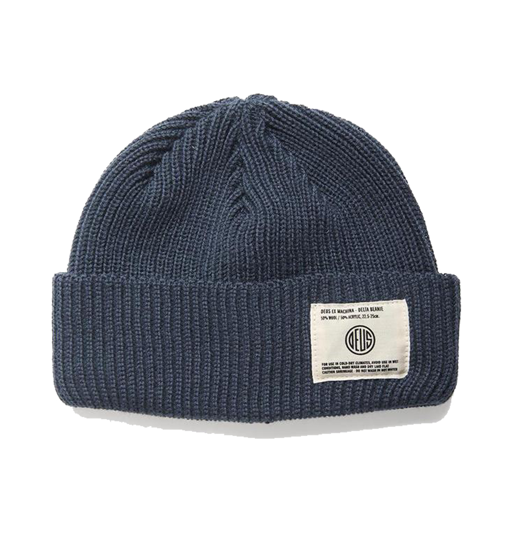 Deus - Delta Beanie - Petrol Blue