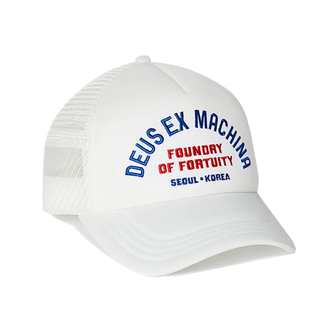 Deus - Fortuity Trucker Cap - White