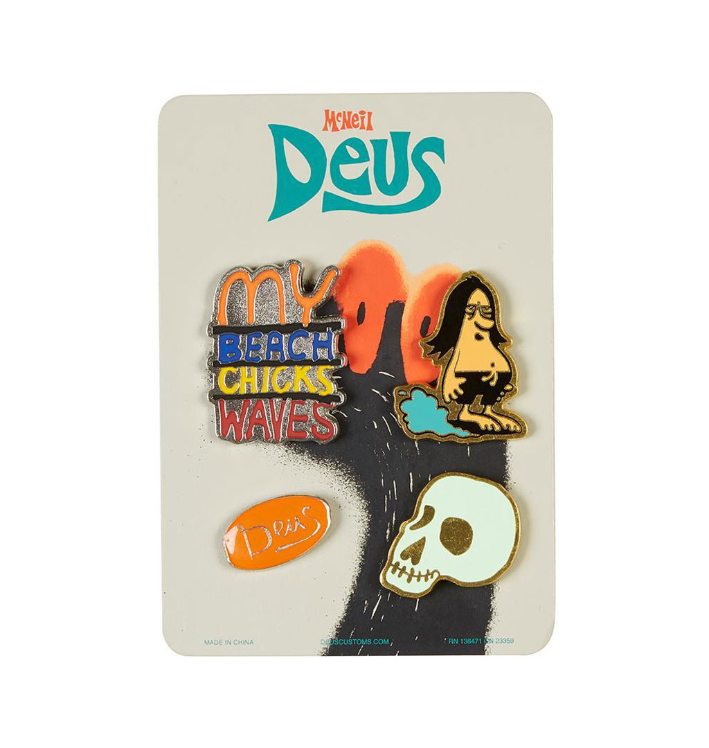 Deus - Goofy Patrol Pin Pack