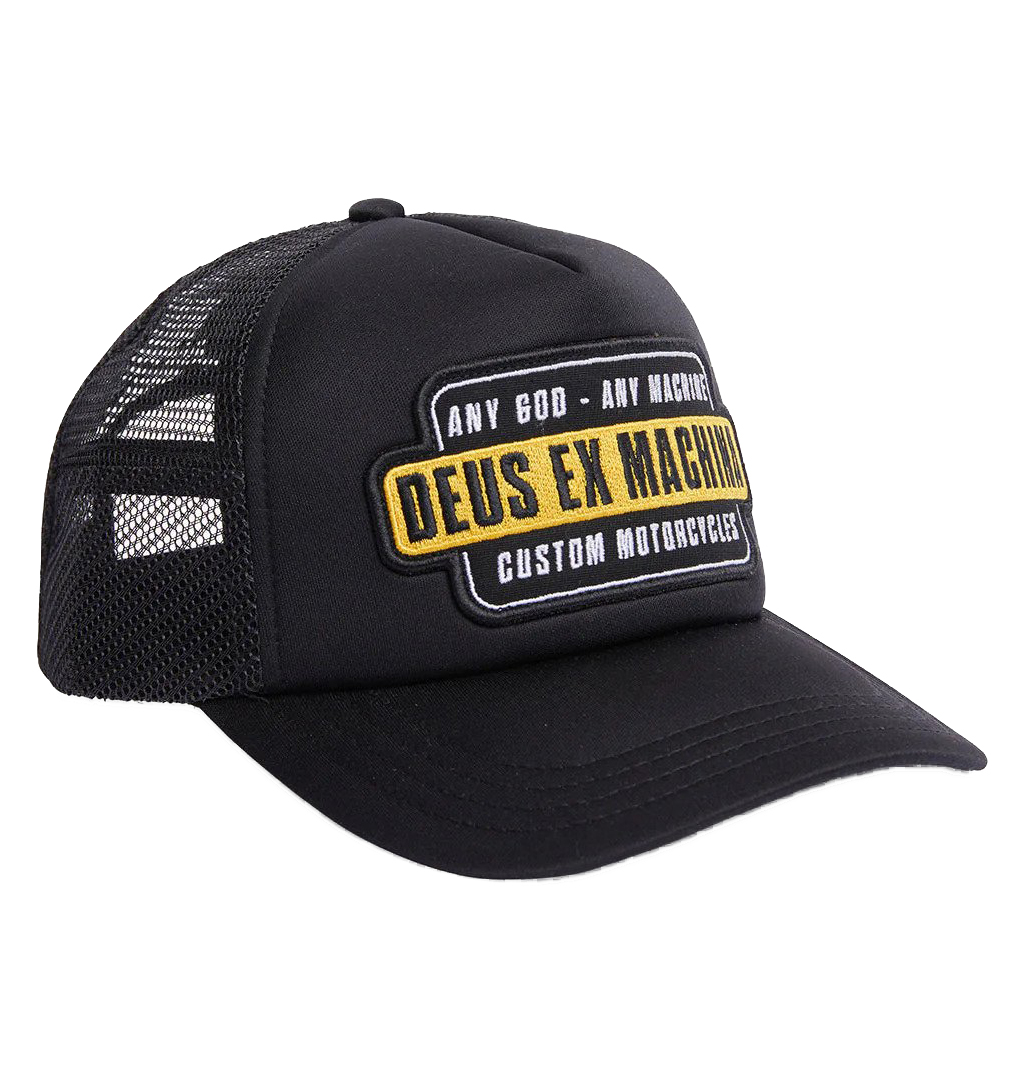 Deus - Grip Tape Trucker - Black