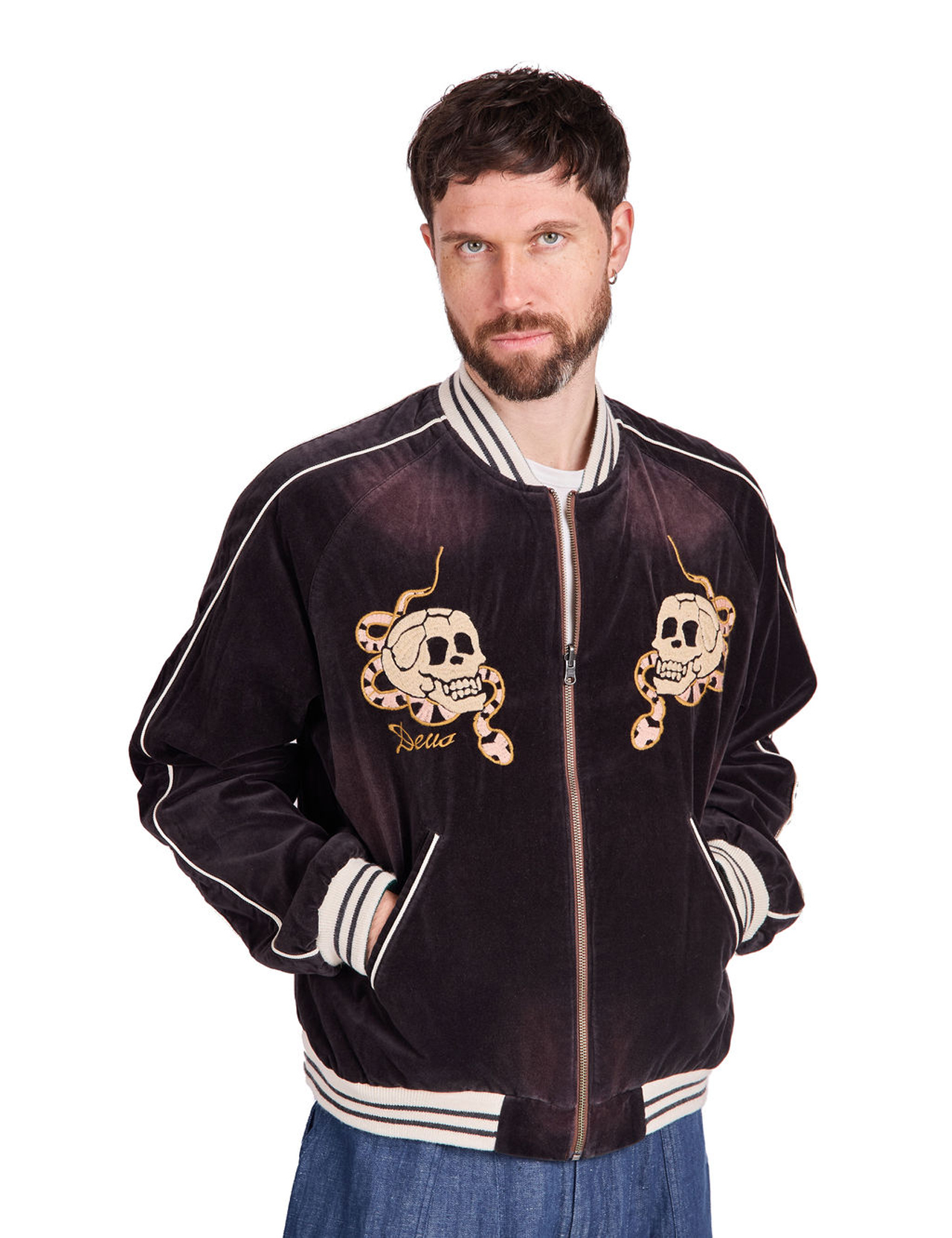 Deus - Impermanent Resonance Souvenir Jacket - Licorice/Downtown