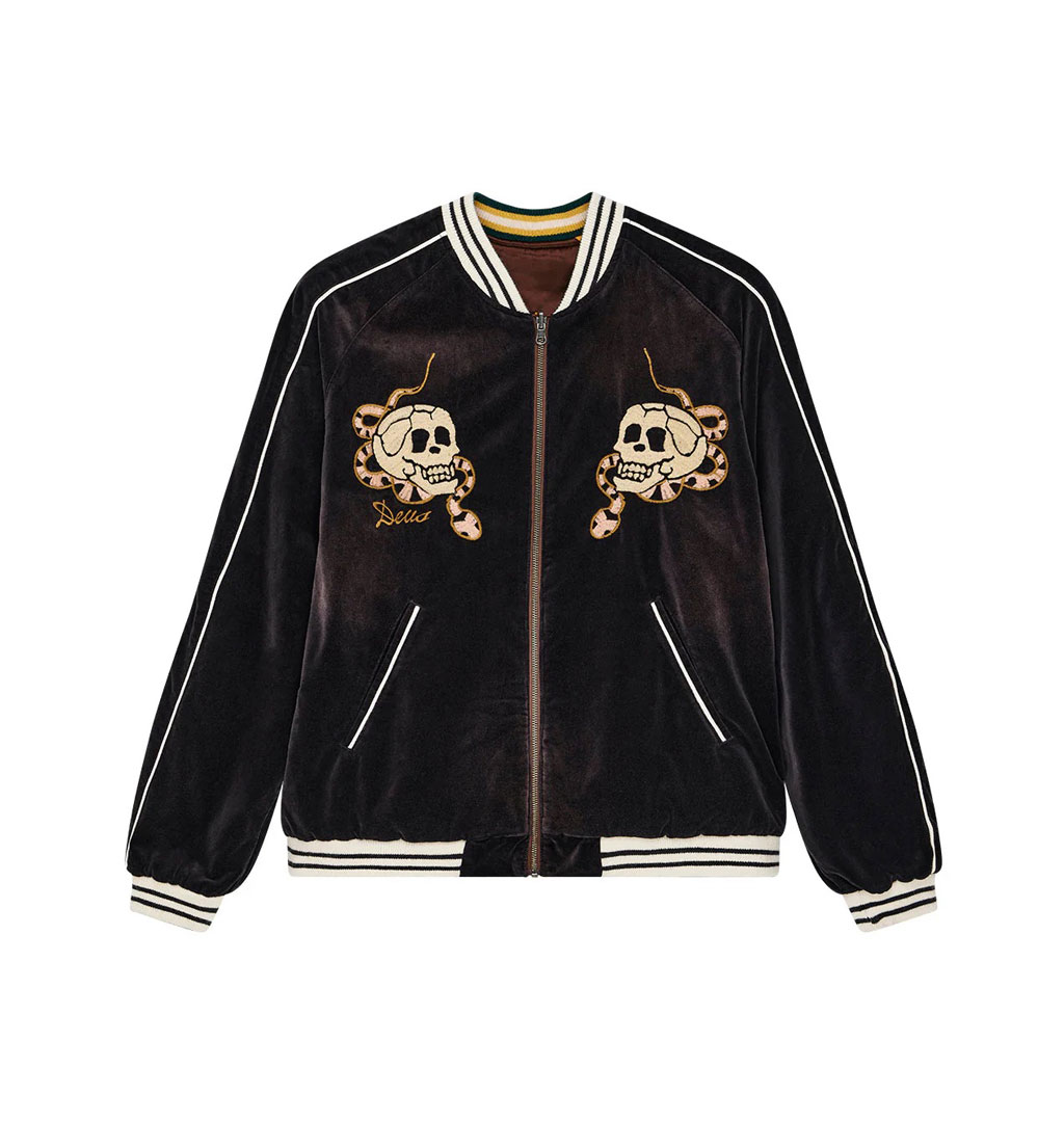 Deus - Impermanent Resonance Souvenir Jacket - Licorice/Downtown