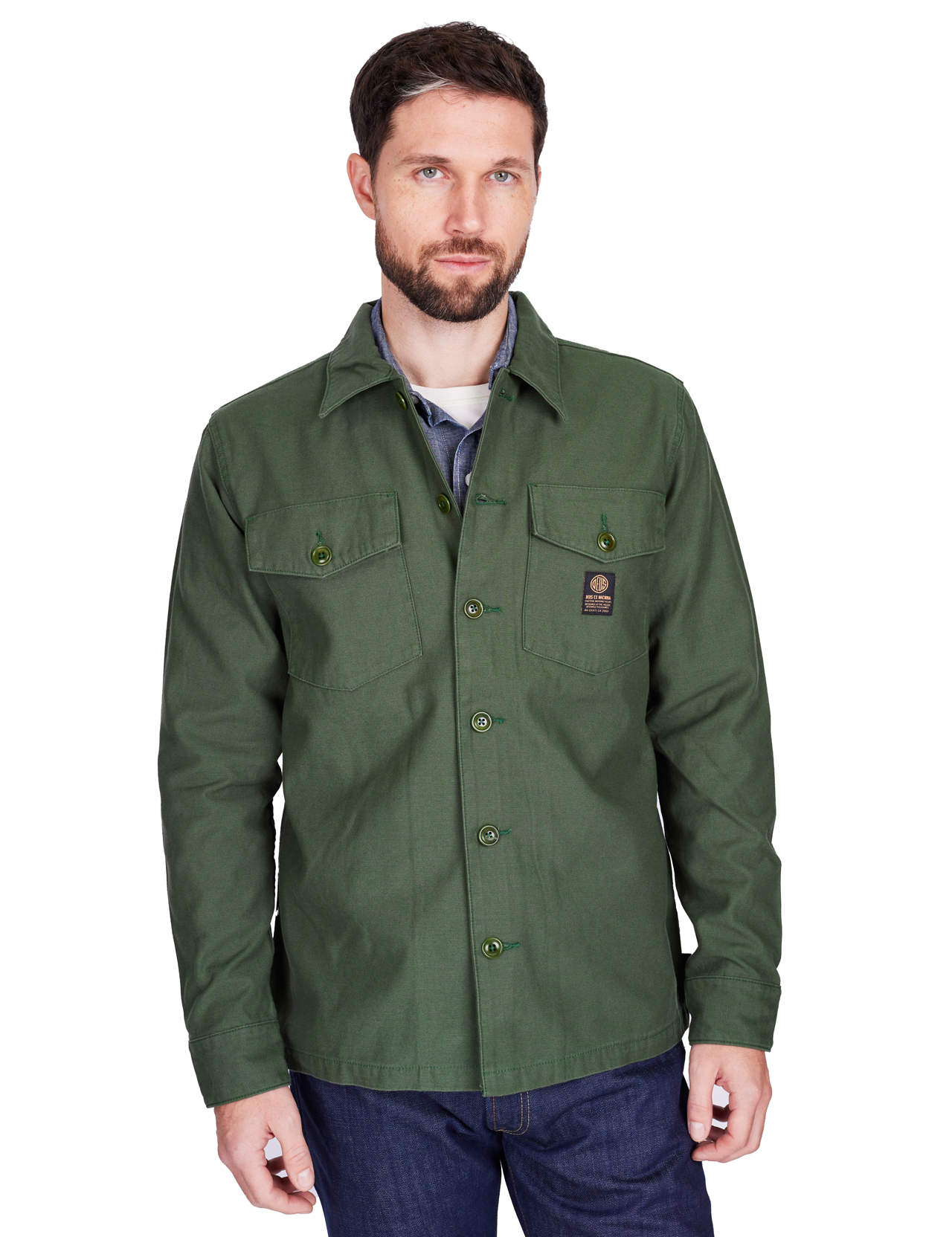 Deus - Monty Cordura Overshirt - Olive