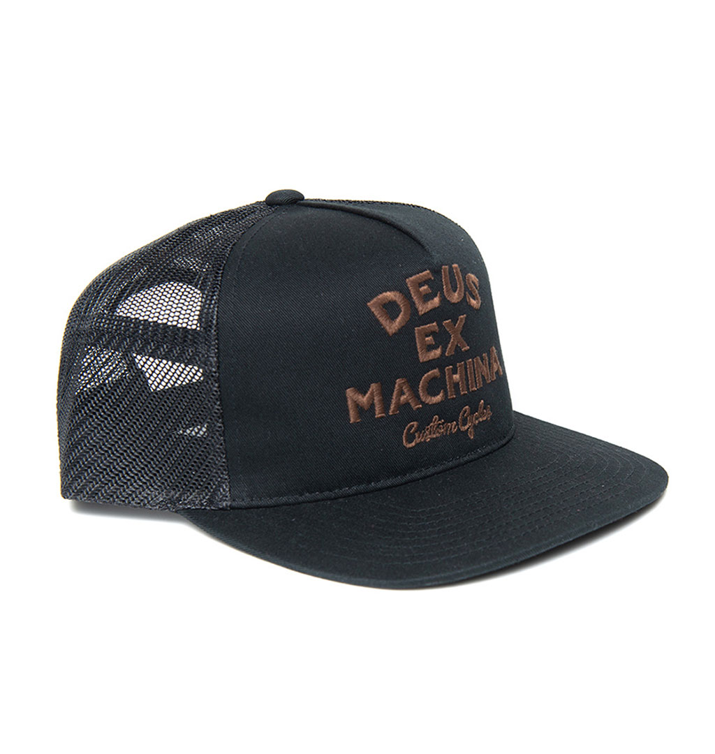 Deus - Moreno Trucker Cap - Black