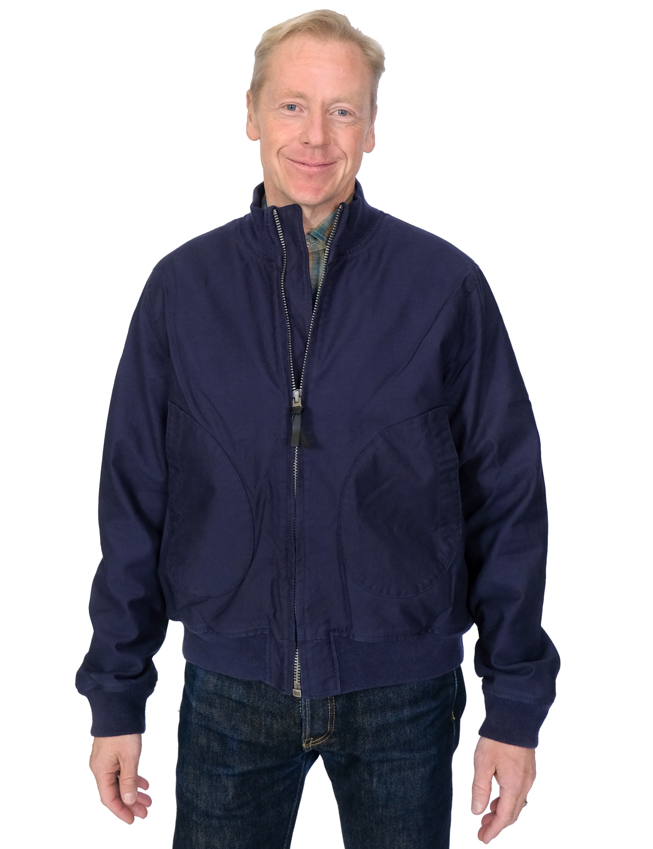 Deus - Naval Deck Jacket - Navy