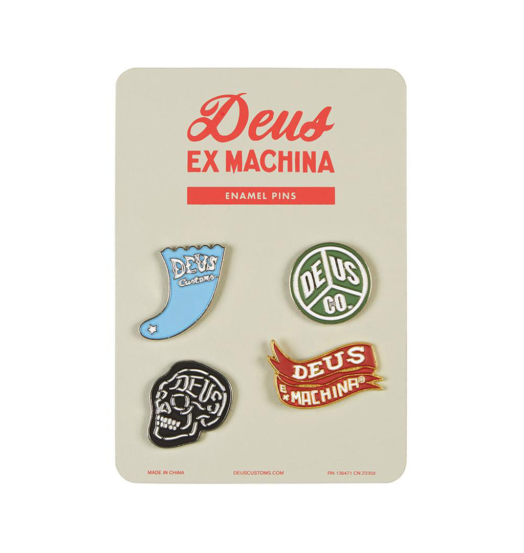 Deus - Pin Pack Enamel Pins Mixed